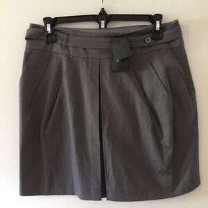 NEW Club Monaco Misty skirt Size 4 med. grey